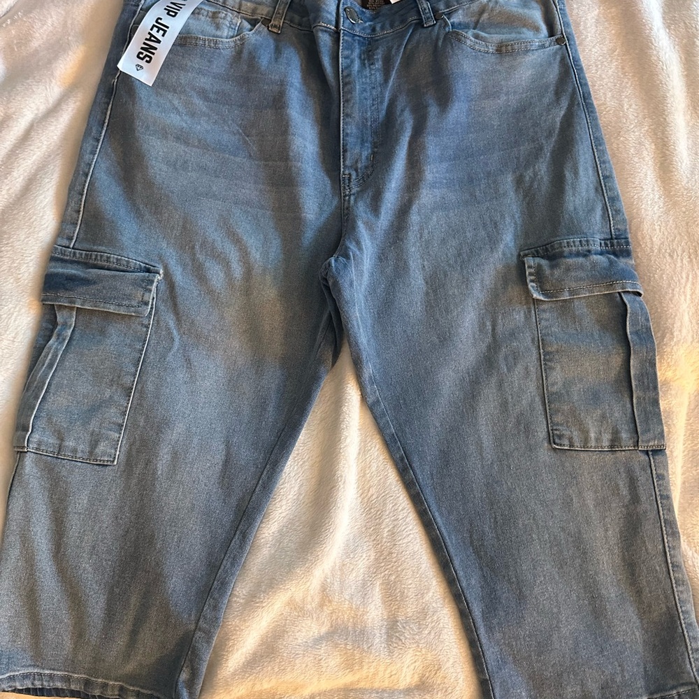 VIP Light Blue Sculpting Stretch Jeans